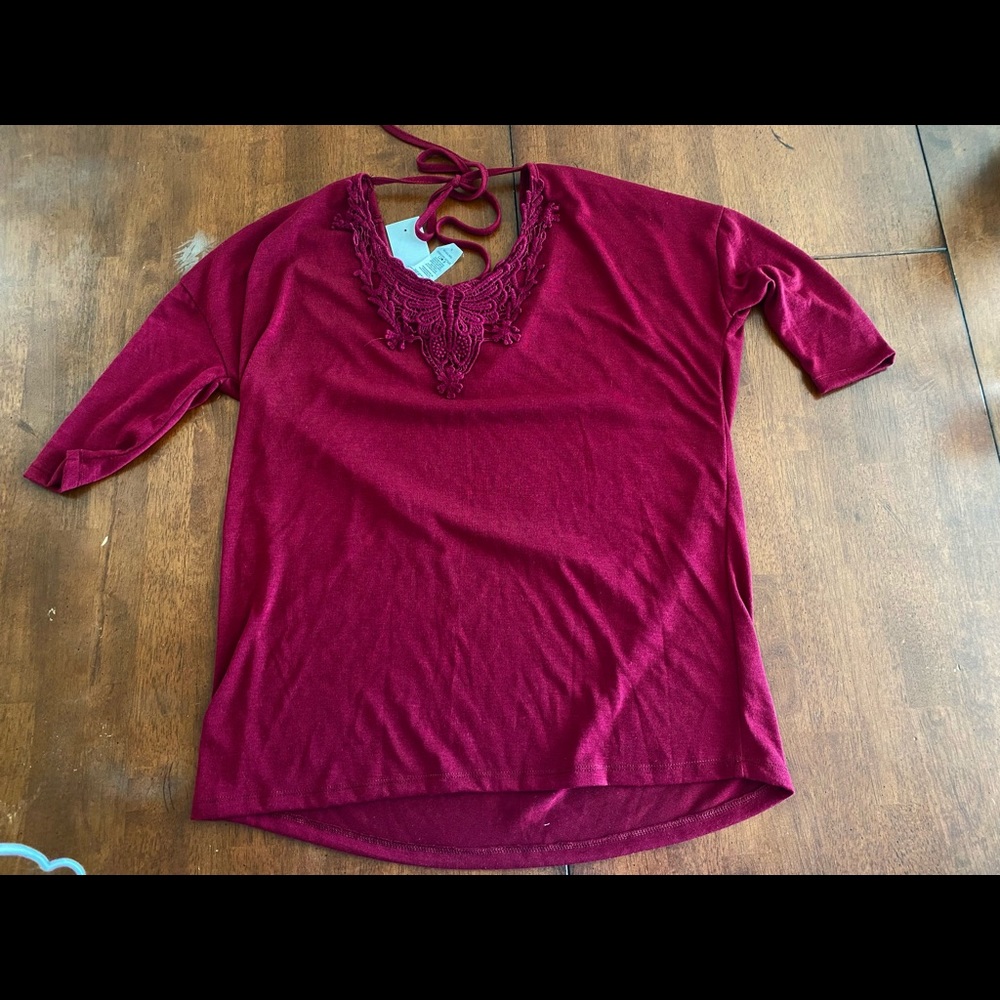 3/4 sleeve blouse